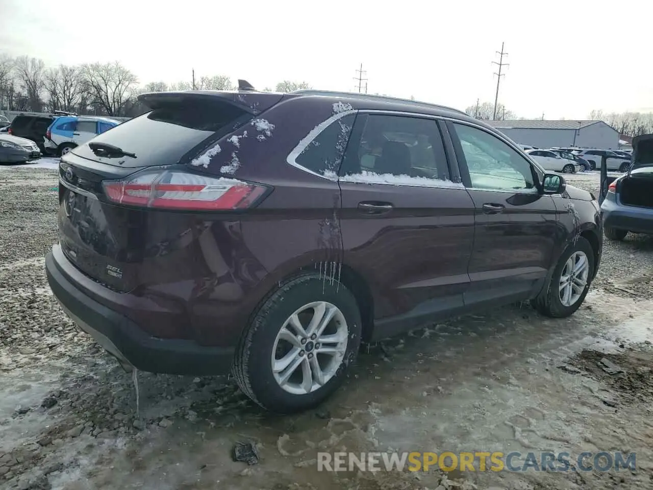 3 fotografías del automóvil dañado 2FMPK4J9XLBA57012 FORD EDGE 2020