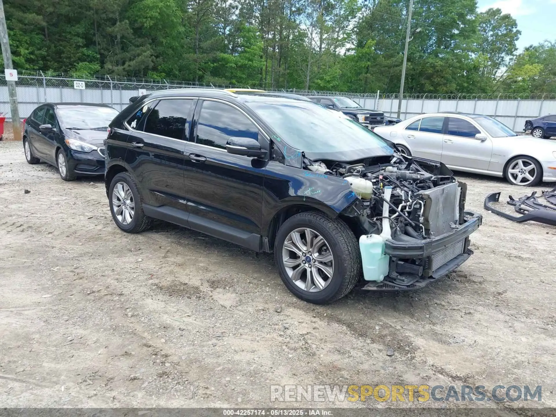 1 fotografías del automóvil dañado 2FMPK4K90LBA55977 FORD EDGE 2020