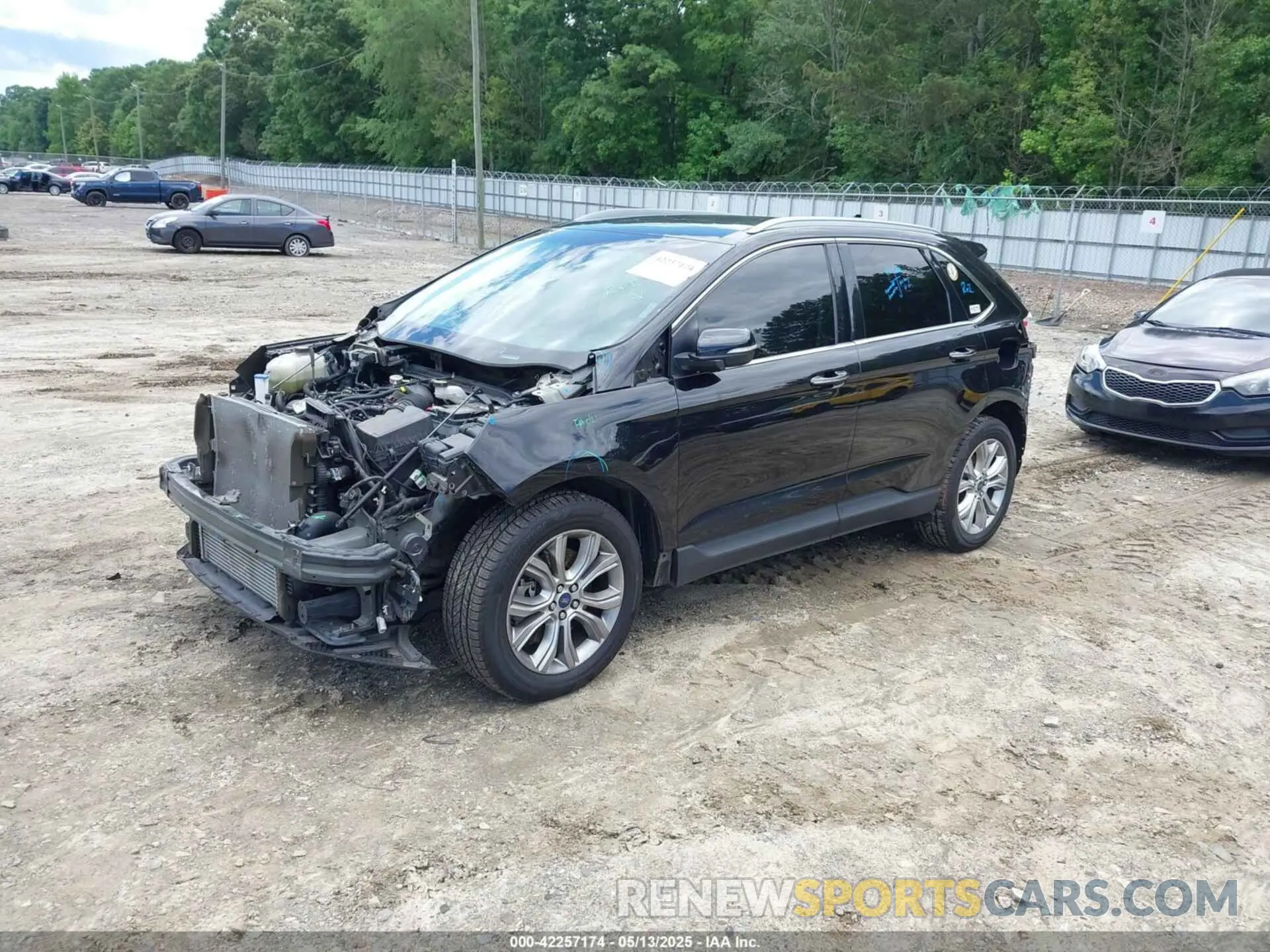 2 fotografías del automóvil dañado 2FMPK4K90LBA55977 FORD EDGE 2020