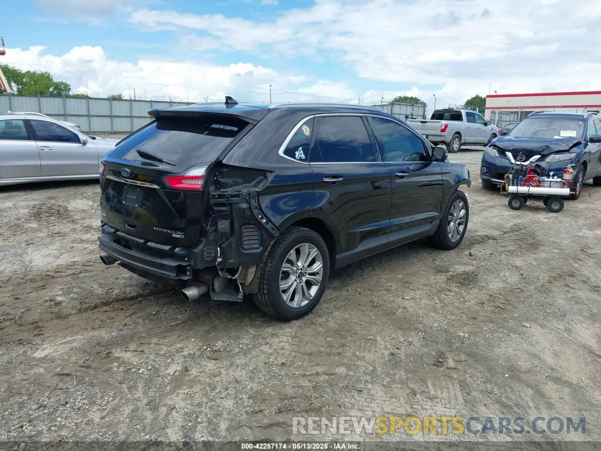 4 fotografías del automóvil dañado 2FMPK4K90LBA55977 FORD EDGE 2020