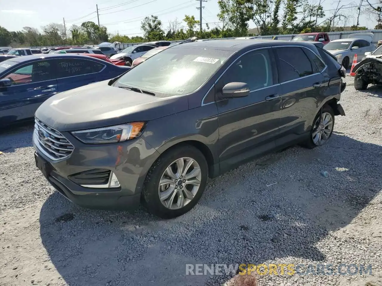 1 fotografías del automóvil dañado 2FMPK4K92LBB00854 FORD EDGE 2020