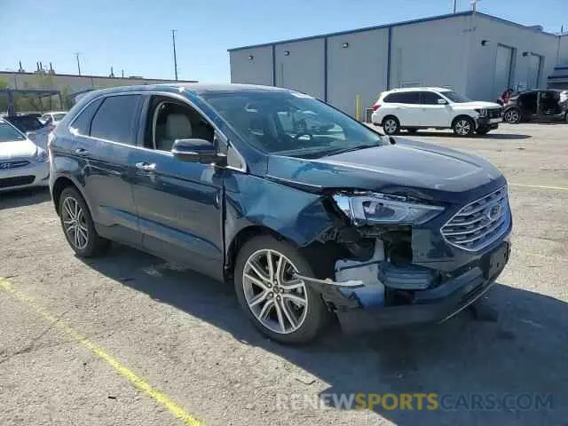 12 fotografías del automóvil dañado 2FMPK4K92LBB47043 FORD EDGE 2020