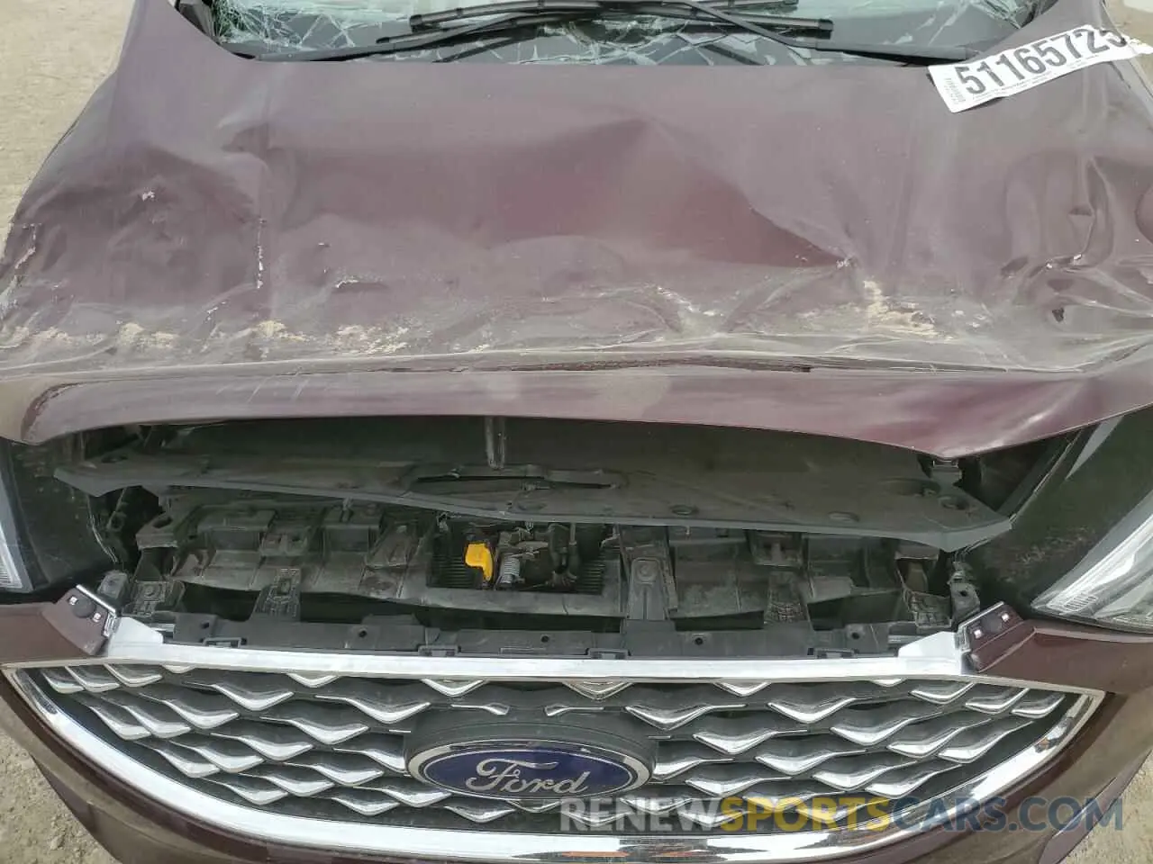 13 fotografías del automóvil dañado 2FMPK4K93LBA11617 FORD EDGE 2020