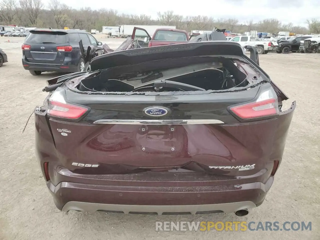 6 fotografías del automóvil dañado 2FMPK4K93LBA11617 FORD EDGE 2020