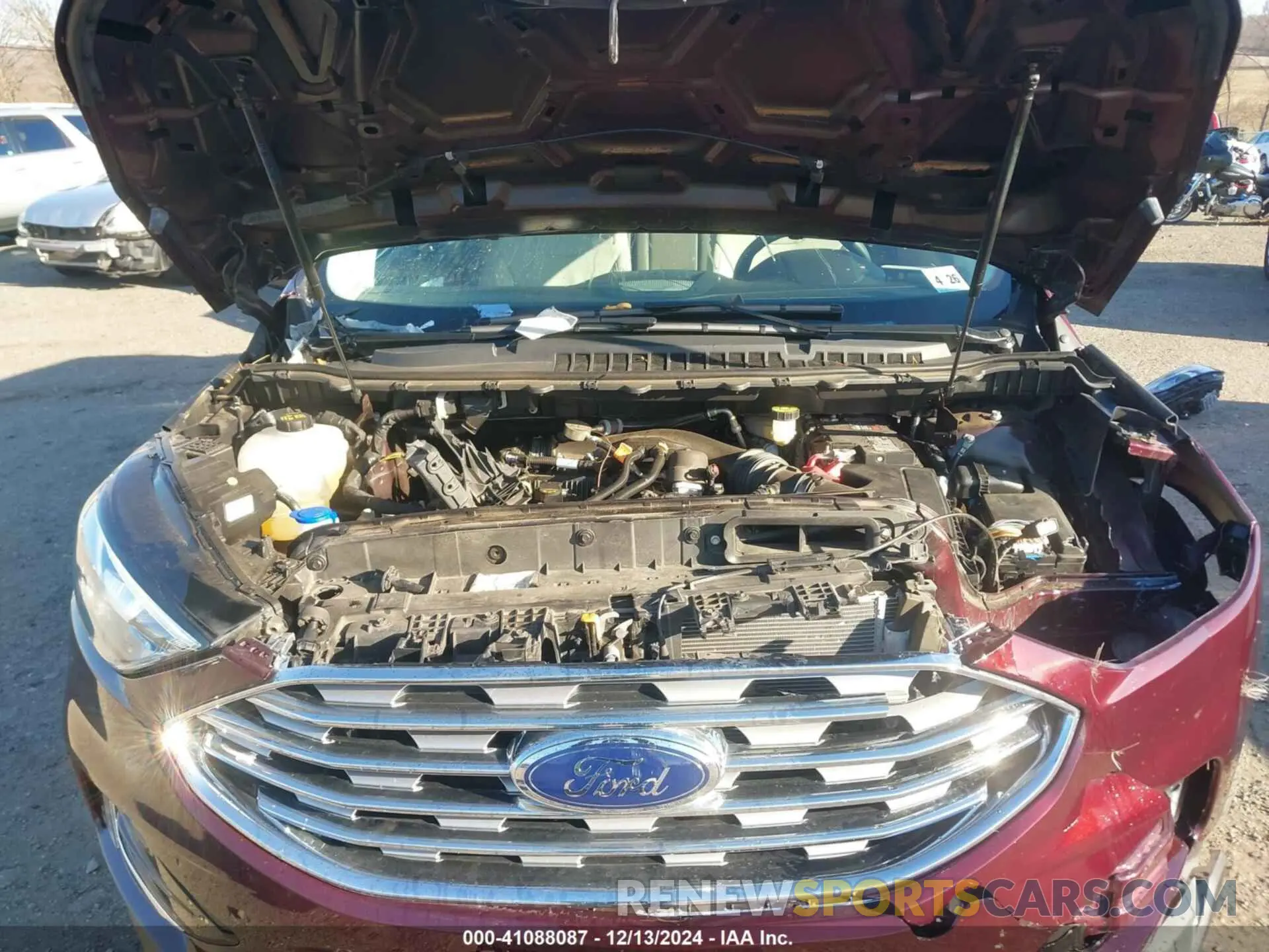 10 fotografías del automóvil dañado 2FMPK4K93LBB25620 FORD EDGE 2020