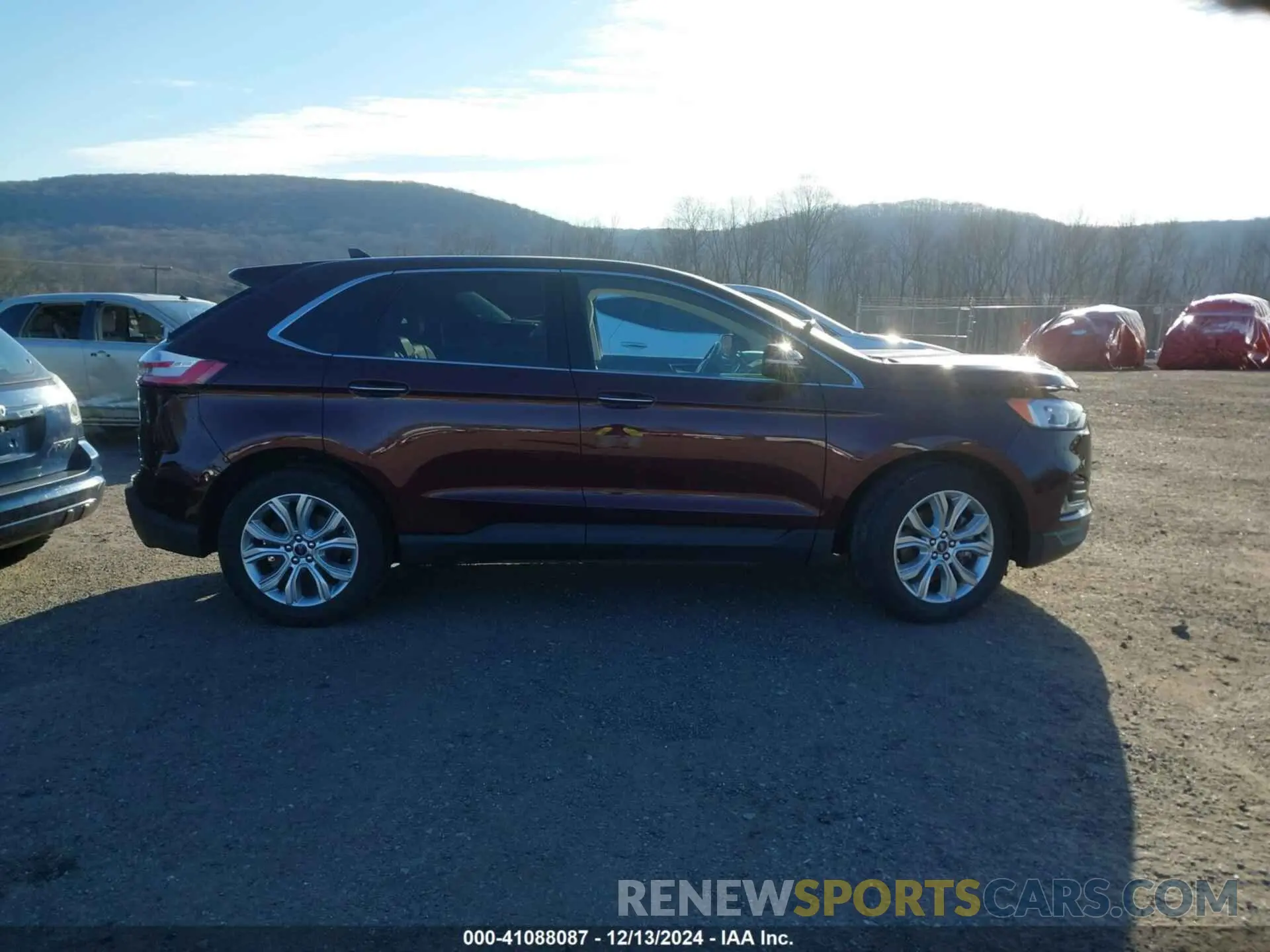 14 fotografías del automóvil dañado 2FMPK4K93LBB25620 FORD EDGE 2020