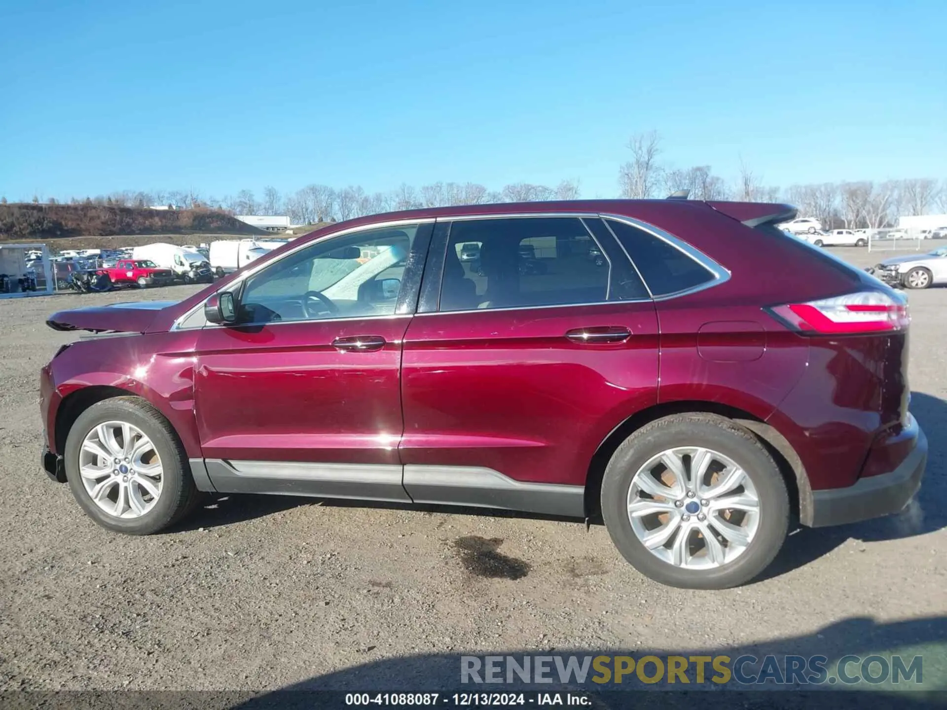15 fotografías del automóvil dañado 2FMPK4K93LBB25620 FORD EDGE 2020