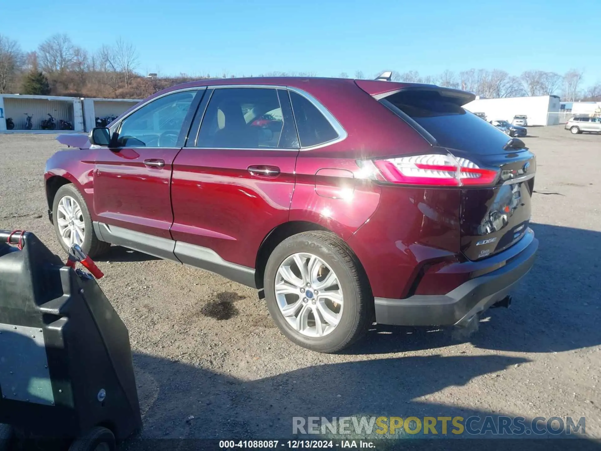 3 fotografías del automóvil dañado 2FMPK4K93LBB25620 FORD EDGE 2020