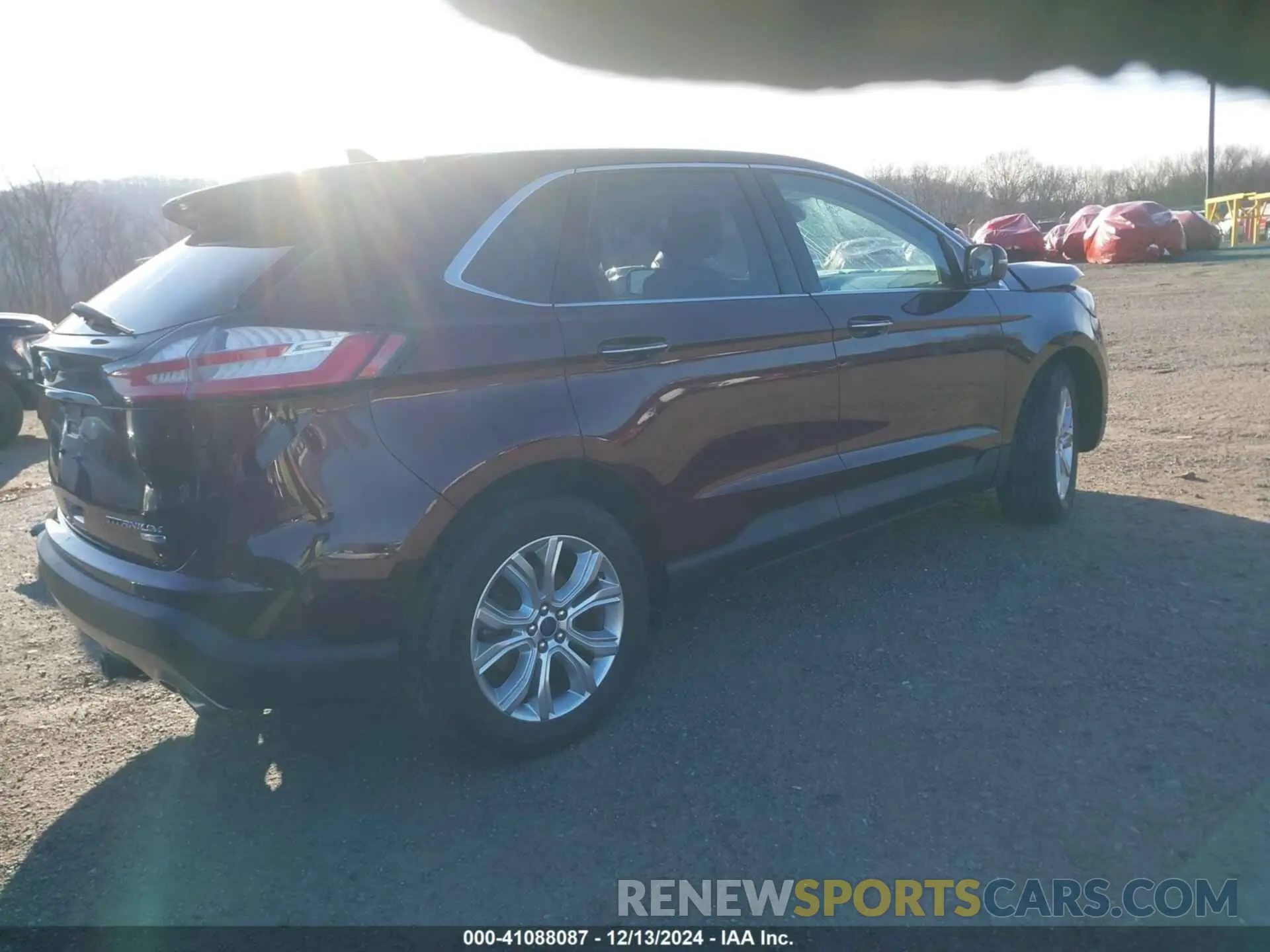 4 fotografías del automóvil dañado 2FMPK4K93LBB25620 FORD EDGE 2020