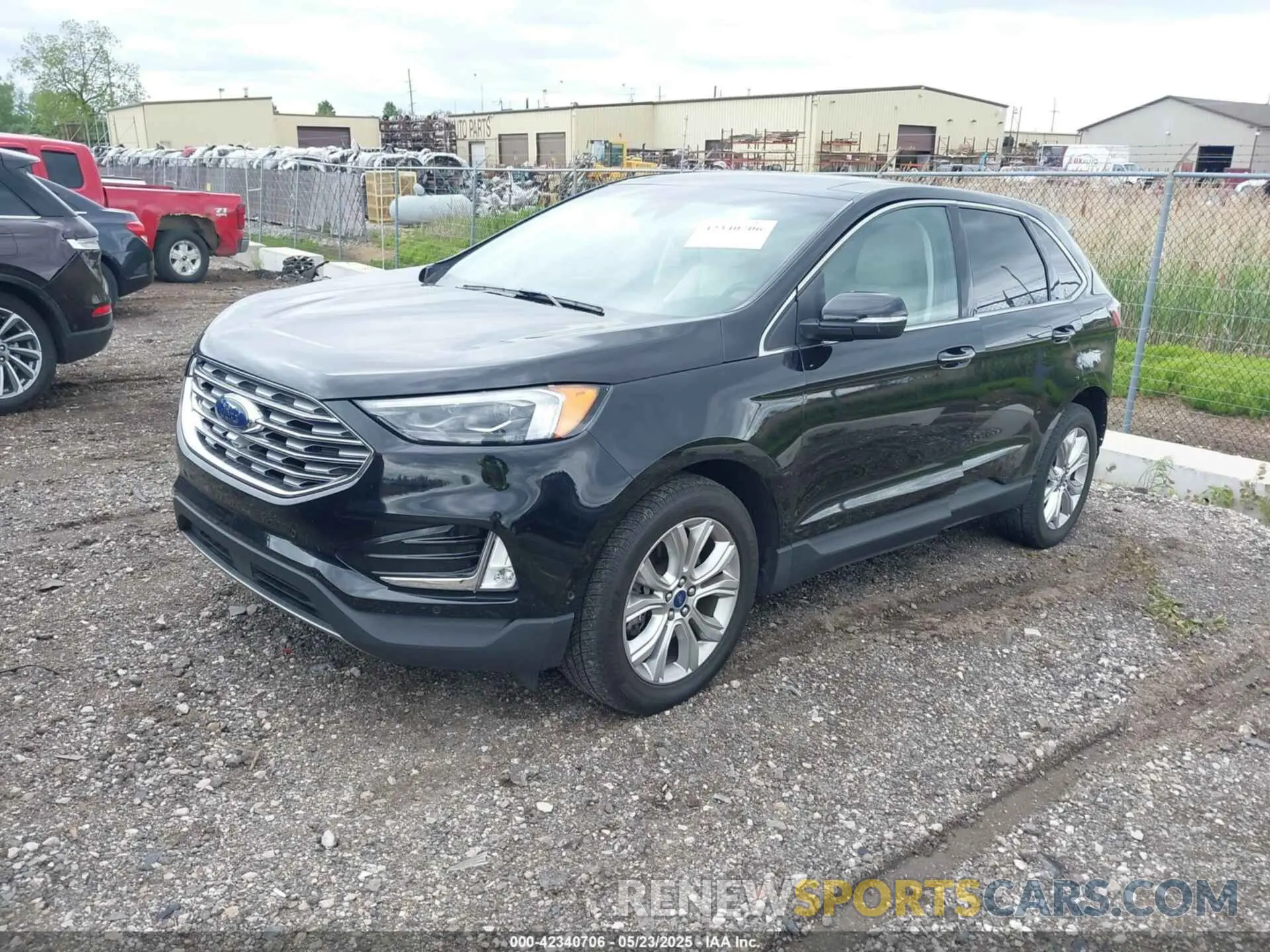 2 fotografías del automóvil dañado 2FMPK4K94LBA22657 FORD EDGE 2020