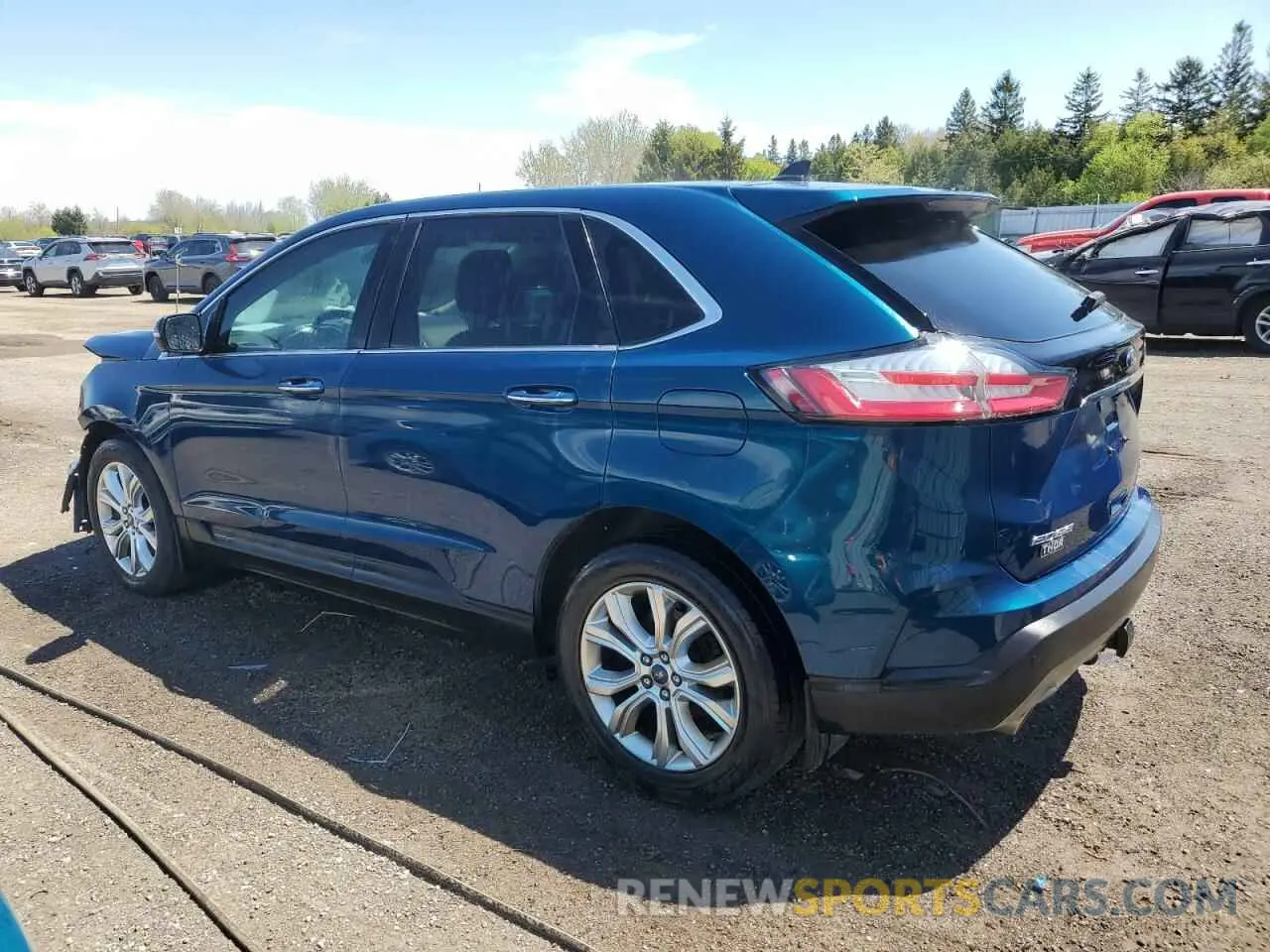 2 fotografías del automóvil dañado 2FMPK4K94LBB67925 FORD EDGE 2020