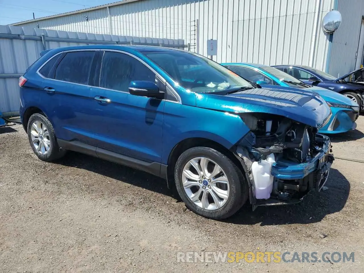 4 fotografías del automóvil dañado 2FMPK4K94LBB67925 FORD EDGE 2020