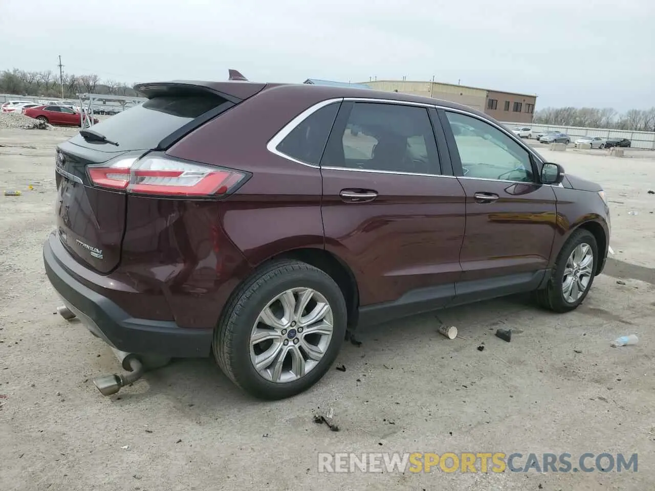 3 fotografías del automóvil dañado 2FMPK4K95LBA95892 FORD EDGE 2020
