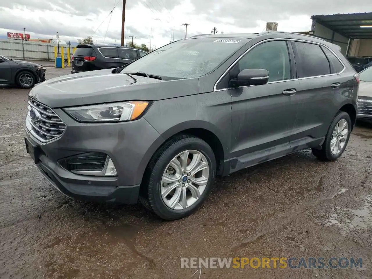 1 fotografías del automóvil dañado 2FMPK4K96LBA60018 FORD EDGE 2020