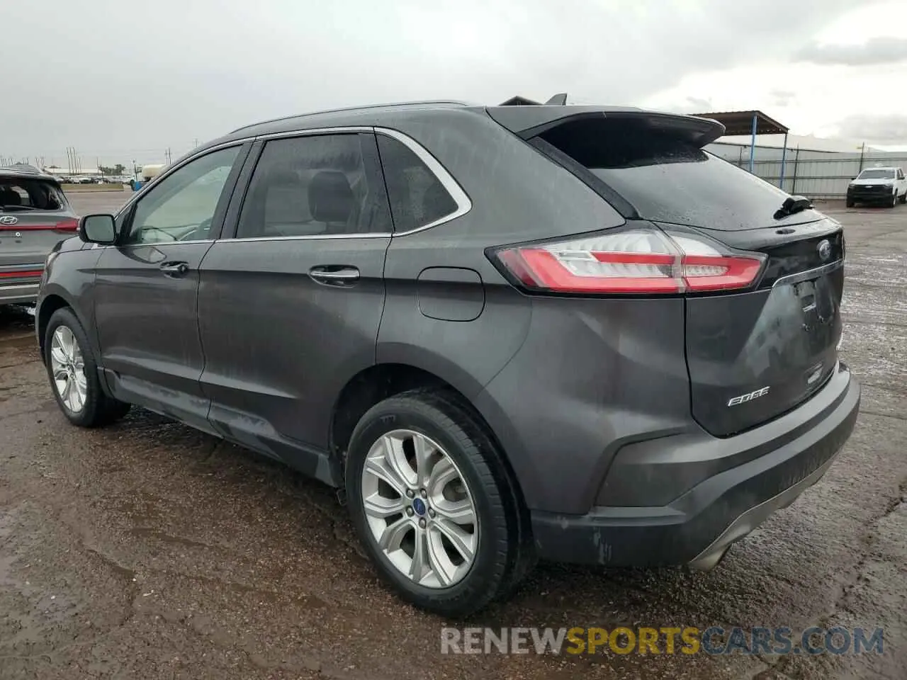 2 fotografías del automóvil dañado 2FMPK4K96LBA60018 FORD EDGE 2020