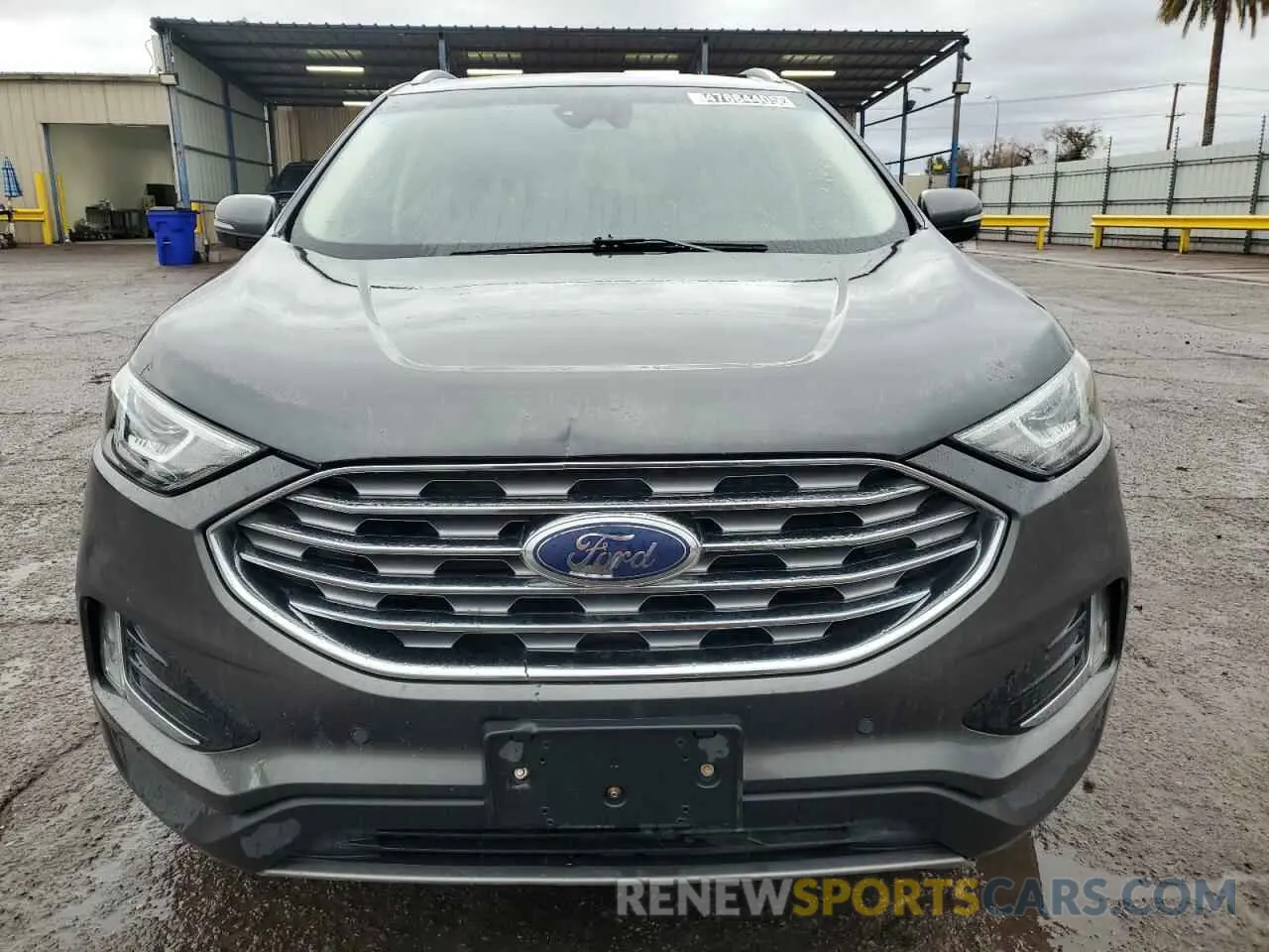 5 fotografías del automóvil dañado 2FMPK4K96LBA60018 FORD EDGE 2020