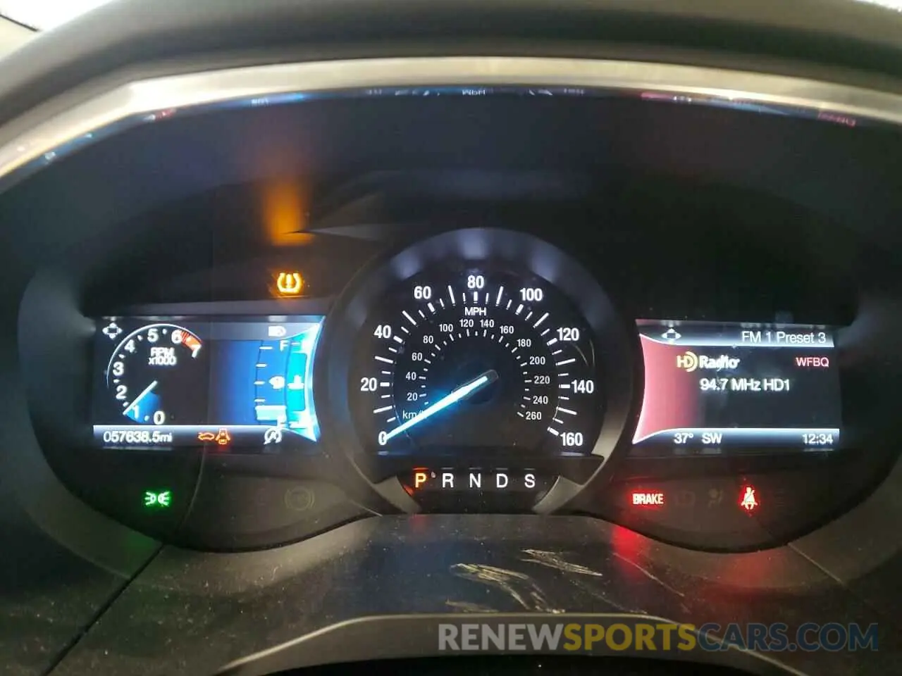 9 fotografías del automóvil dañado 2FMPK4K97LBA85686 FORD EDGE 2020