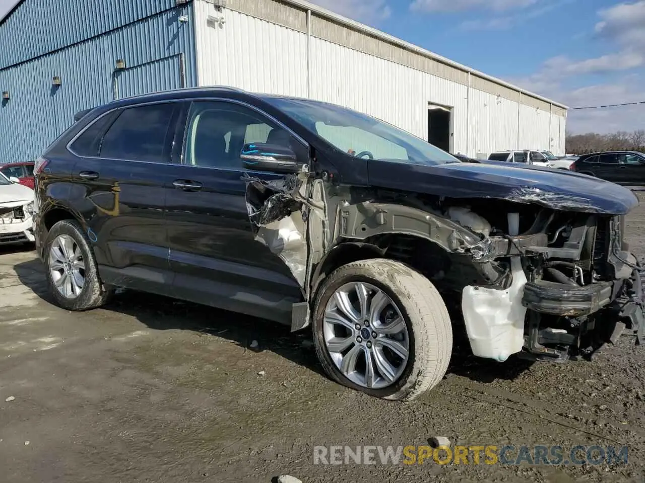 4 fotografías del automóvil dañado 2FMPK4K98LBA98172 FORD EDGE 2020