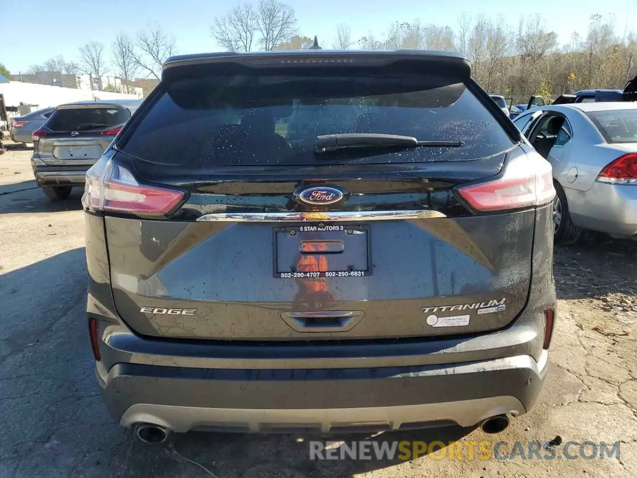 6 fotografías del automóvil dañado 2FMPK4K99LBA56982 FORD EDGE 2020