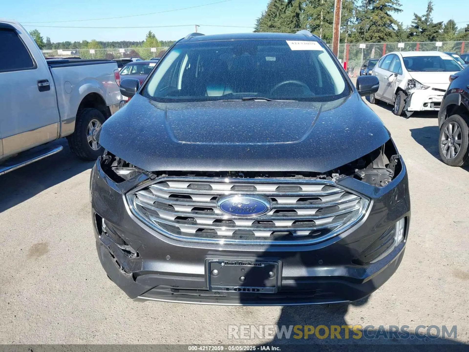 12 fotografías del automóvil dañado 2FMPK4K99LBB58279 FORD EDGE 2020