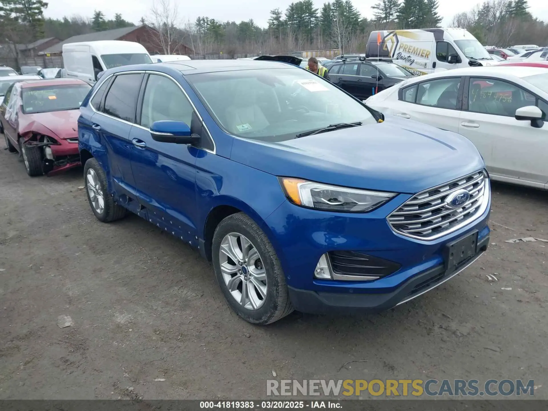 1 fotografías del automóvil dañado 2FMPK4K9XLBA53394 FORD EDGE 2020