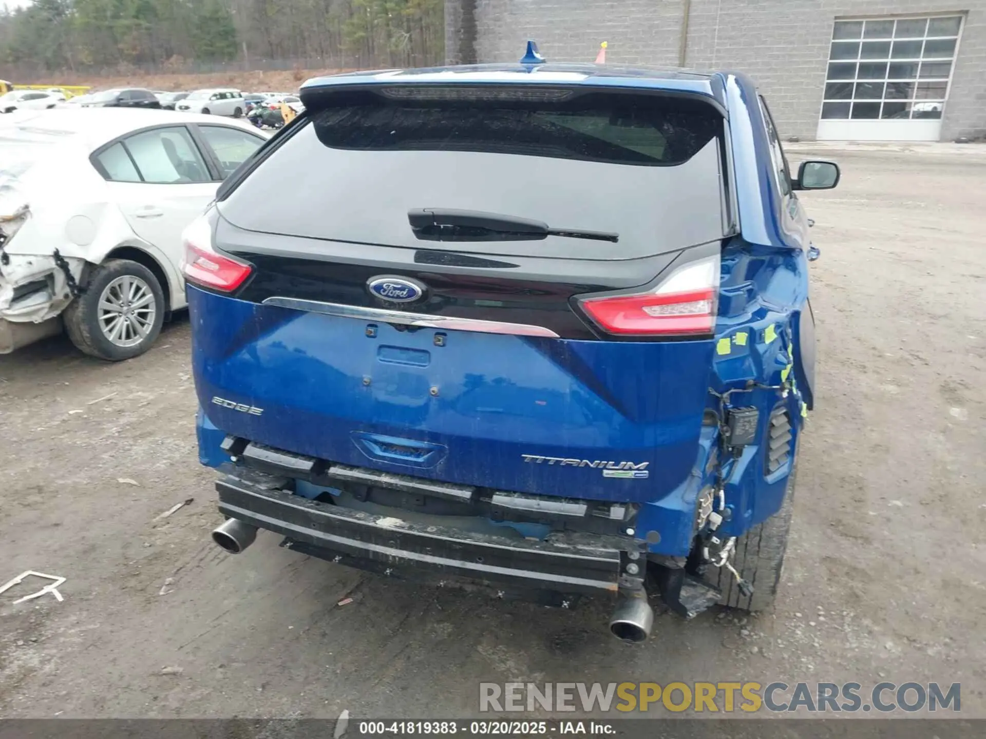 17 fotografías del automóvil dañado 2FMPK4K9XLBA53394 FORD EDGE 2020