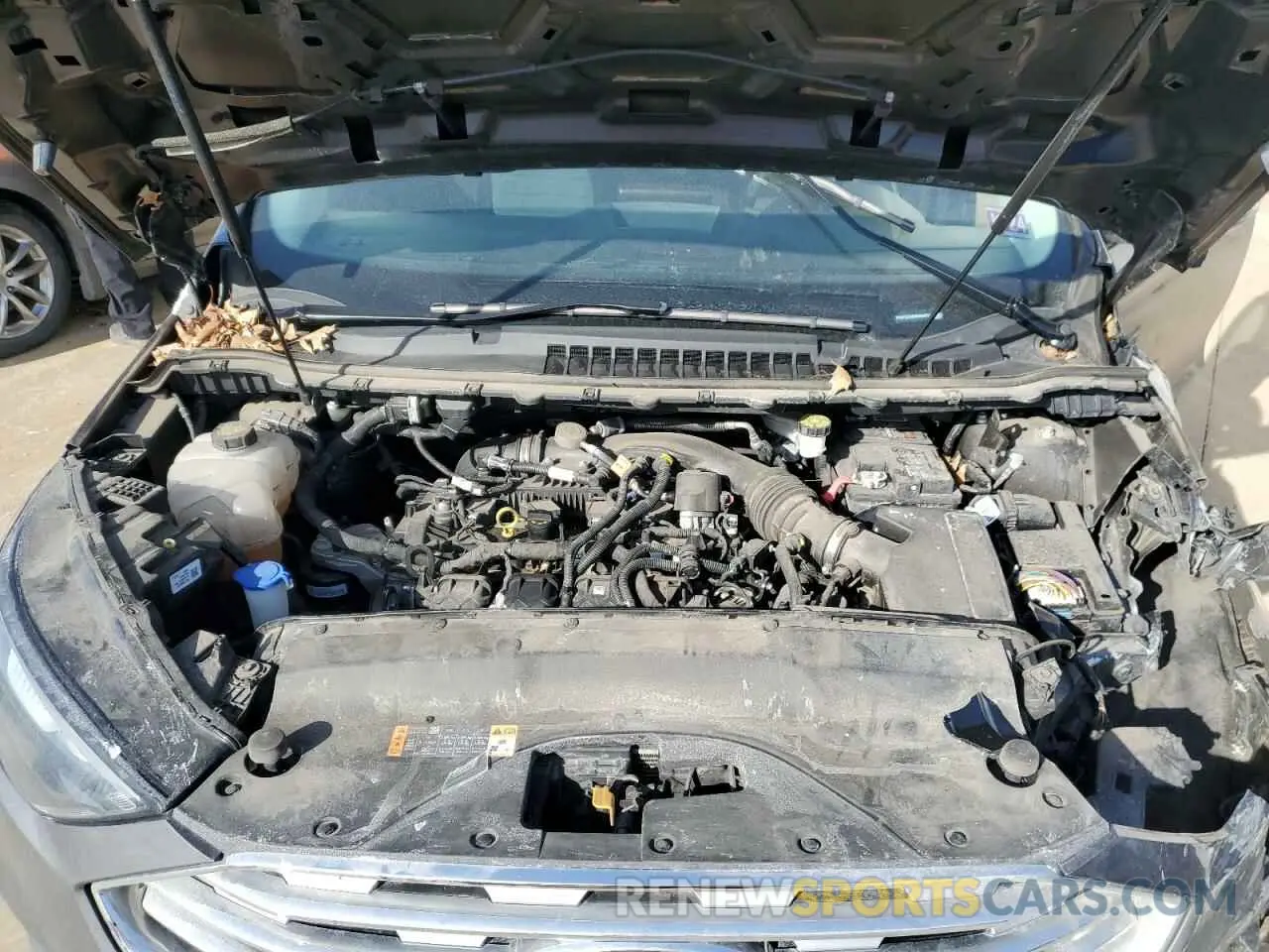 11 fotografías del automóvil dañado 2FMPK3G90MBA04872 FORD EDGE 2021