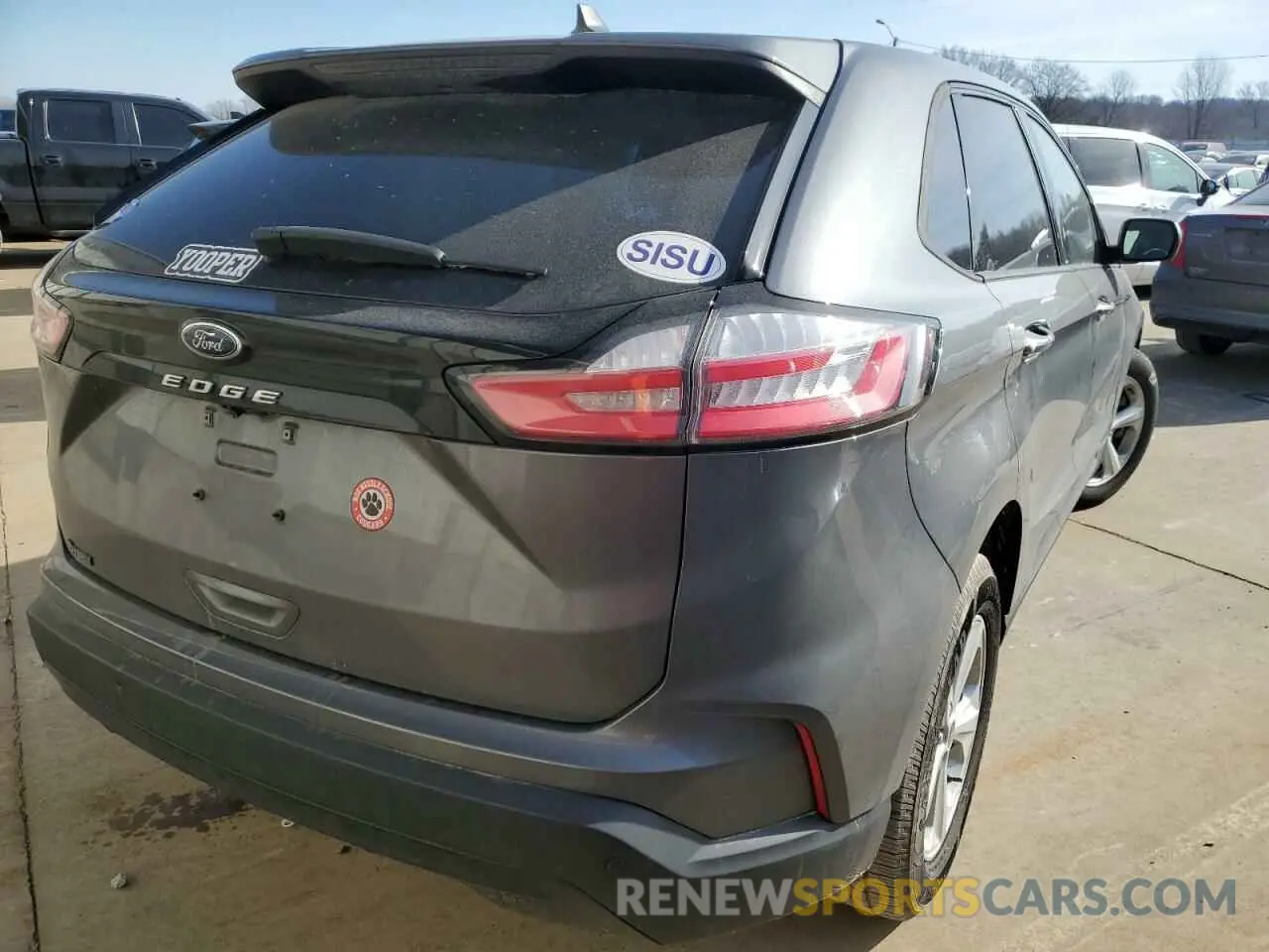 3 fotografías del automóvil dañado 2FMPK3G90MBA04872 FORD EDGE 2021