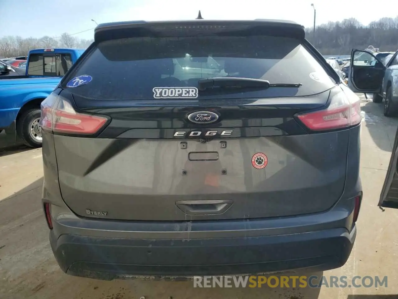 6 fotografías del automóvil dañado 2FMPK3G90MBA04872 FORD EDGE 2021