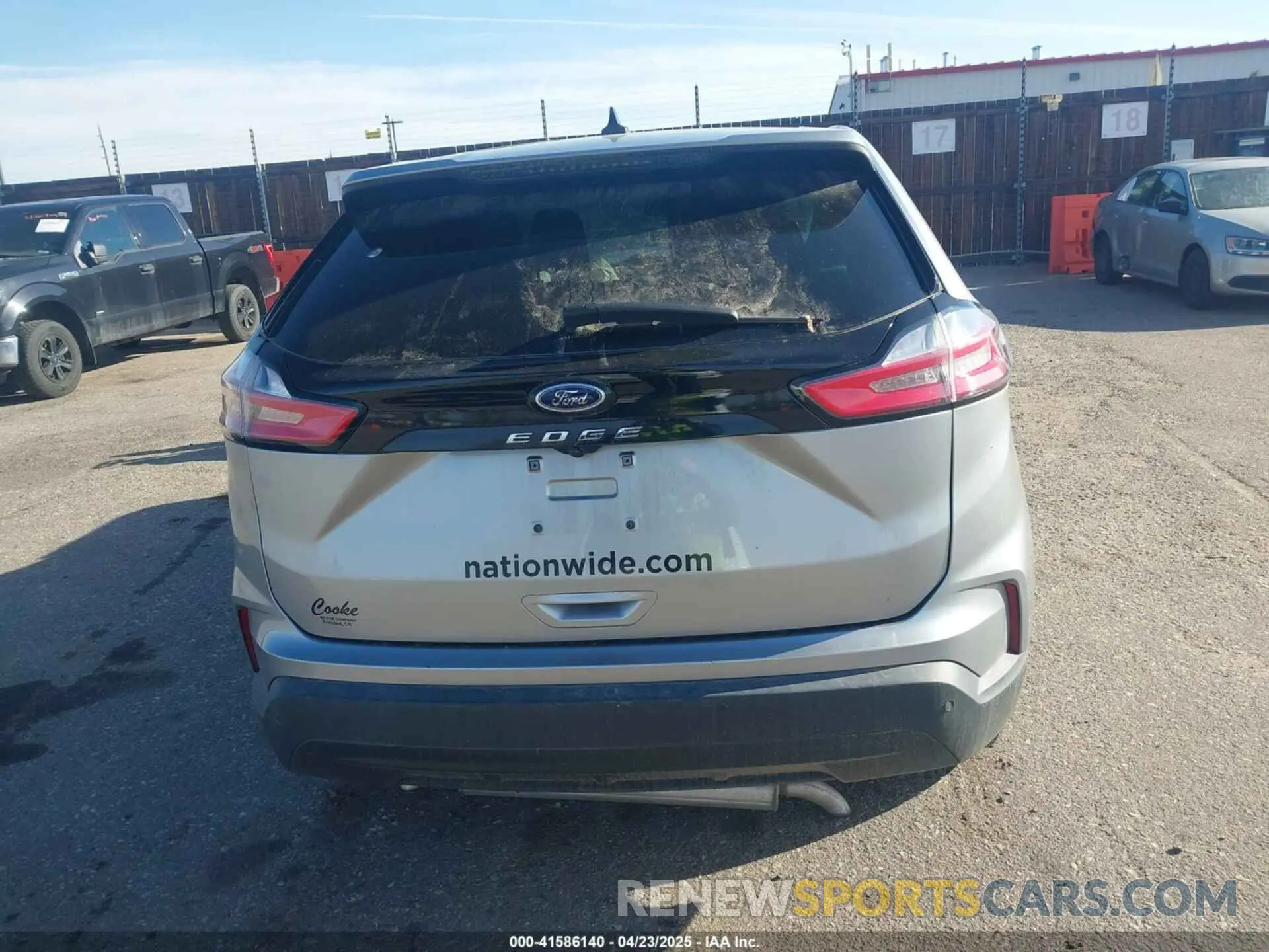16 fotografías del automóvil dañado 2FMPK3G92MBA23309 FORD EDGE 2021