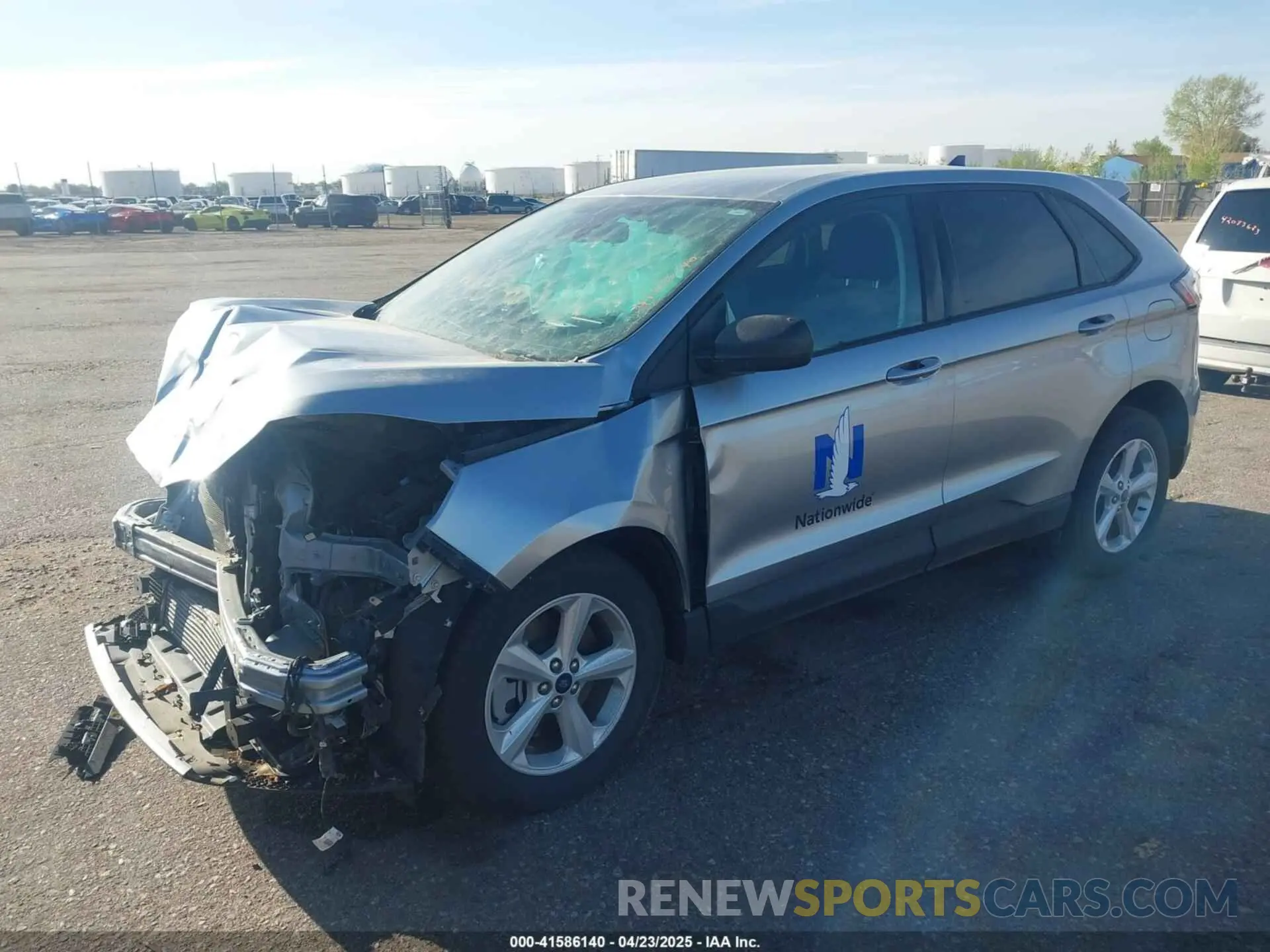 2 fotografías del automóvil dañado 2FMPK3G92MBA23309 FORD EDGE 2021