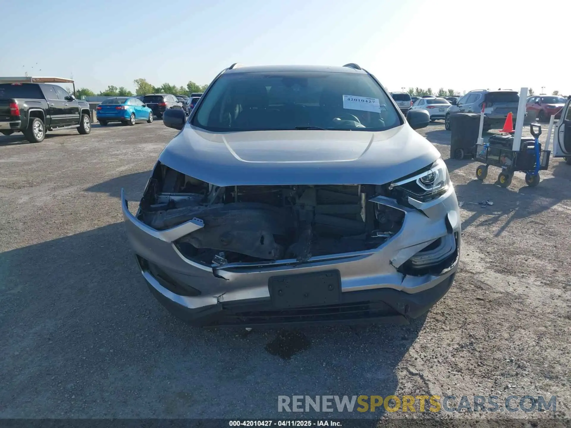 12 fotografías del automóvil dañado 2FMPK3G93MBA24811 FORD EDGE 2021
