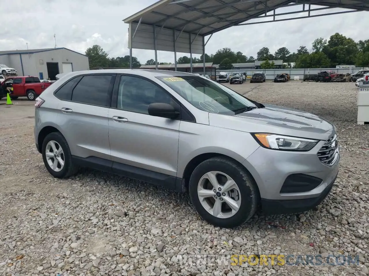 4 fotografías del automóvil dañado 2FMPK3G94MBA24574 FORD EDGE 2021