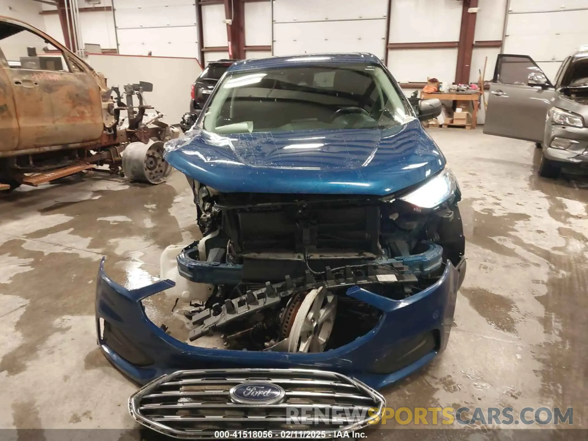 13 fotografías del automóvil dañado 2FMPK3G98MBA15392 FORD EDGE 2021