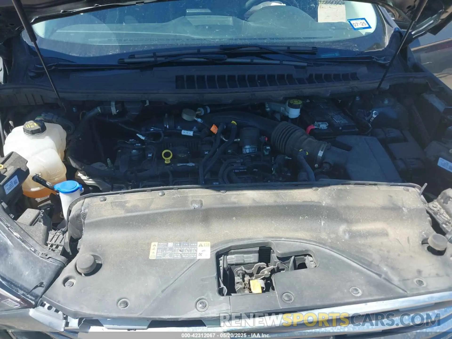 10 fotografías del automóvil dañado 2FMPK3G99MBA26188 FORD EDGE 2021