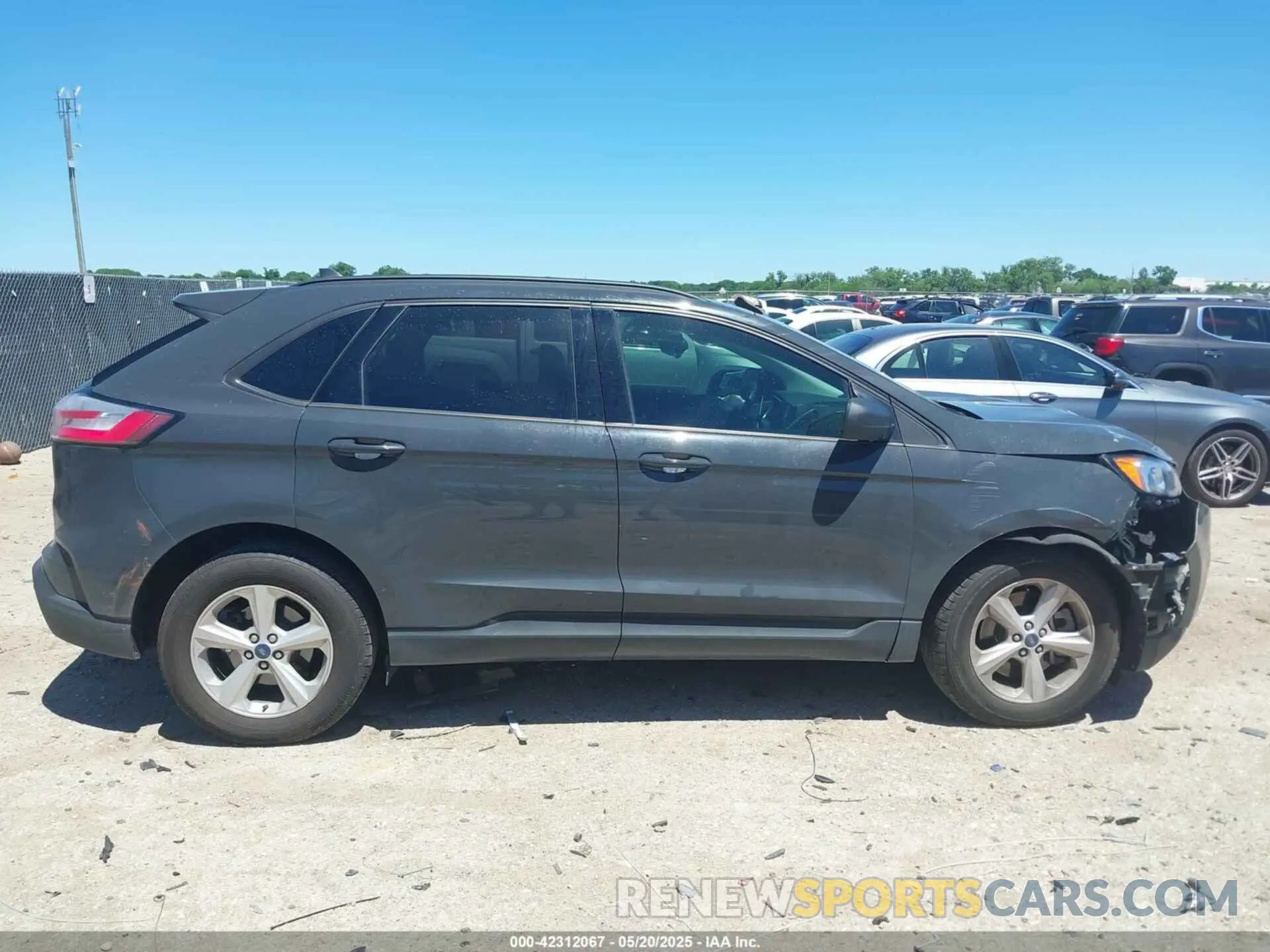13 fotografías del automóvil dañado 2FMPK3G99MBA26188 FORD EDGE 2021