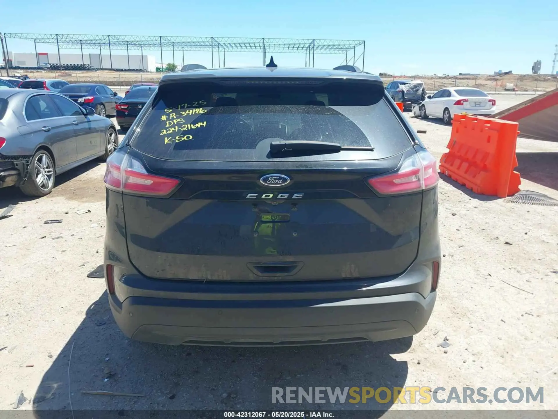 16 fotografías del automóvil dañado 2FMPK3G99MBA26188 FORD EDGE 2021