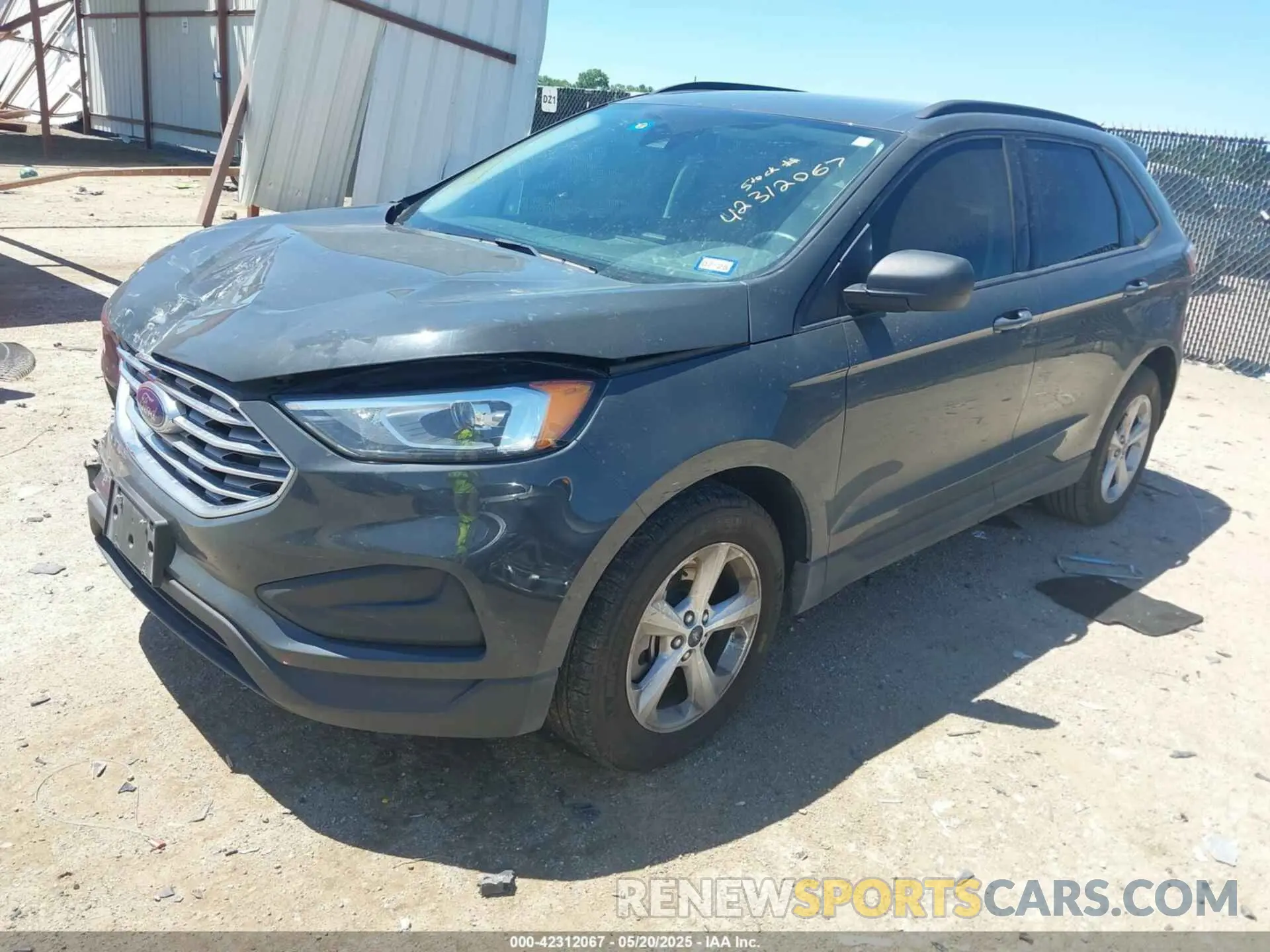 2 fotografías del automóvil dañado 2FMPK3G99MBA26188 FORD EDGE 2021