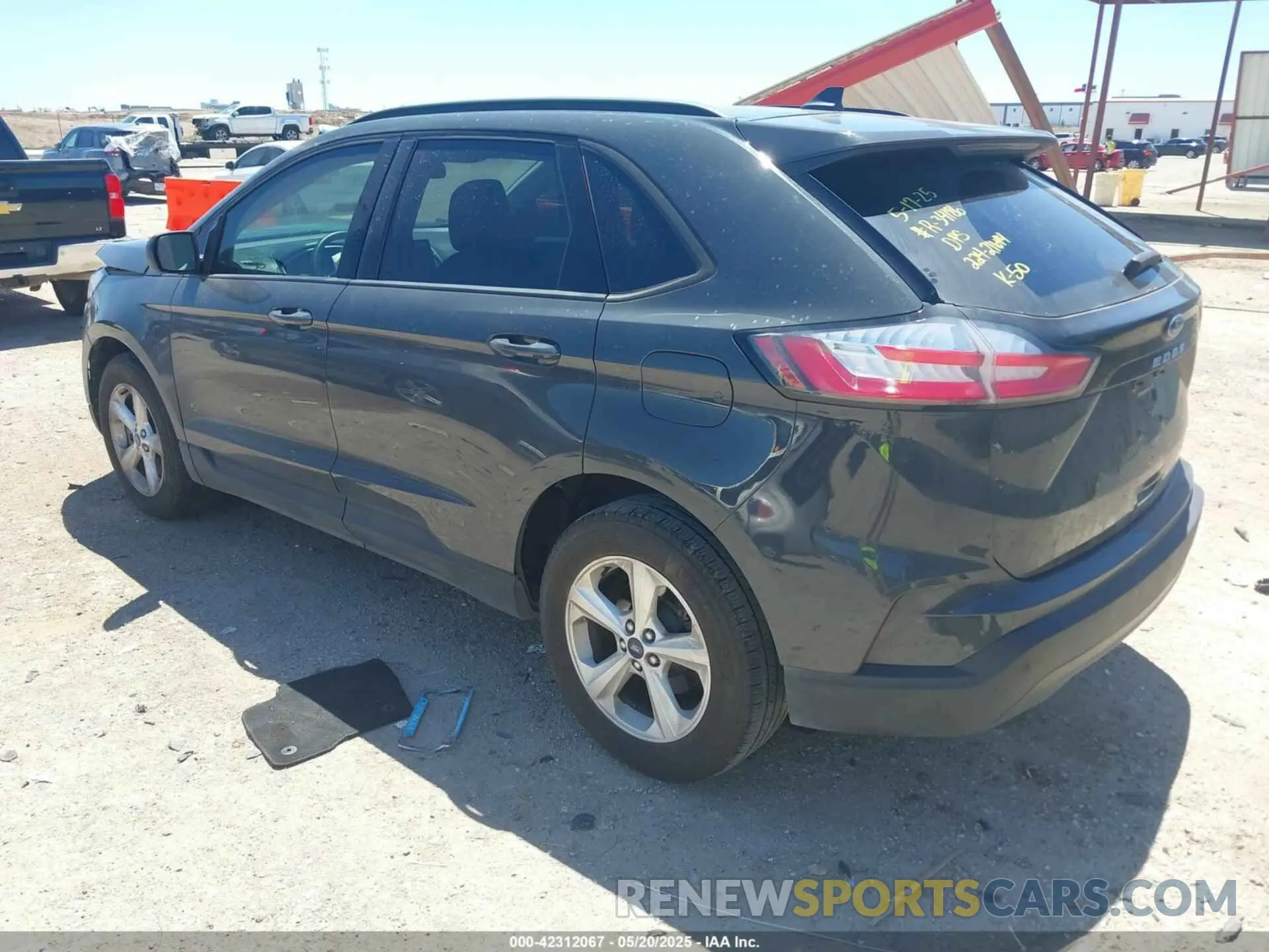 3 fotografías del automóvil dañado 2FMPK3G99MBA26188 FORD EDGE 2021