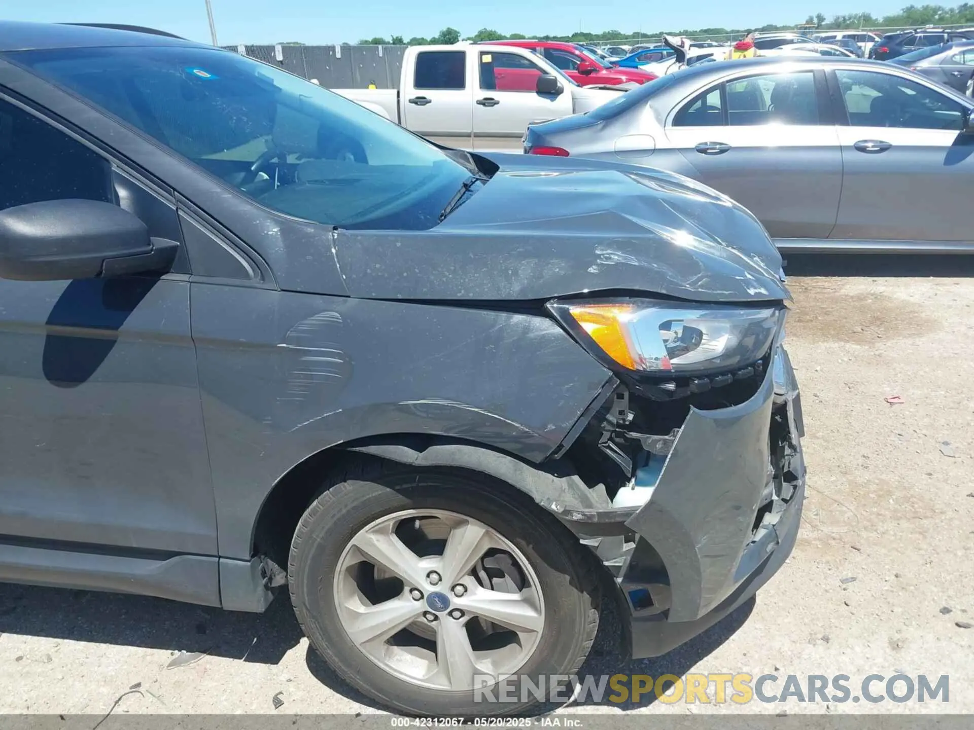6 fotografías del automóvil dañado 2FMPK3G99MBA26188 FORD EDGE 2021