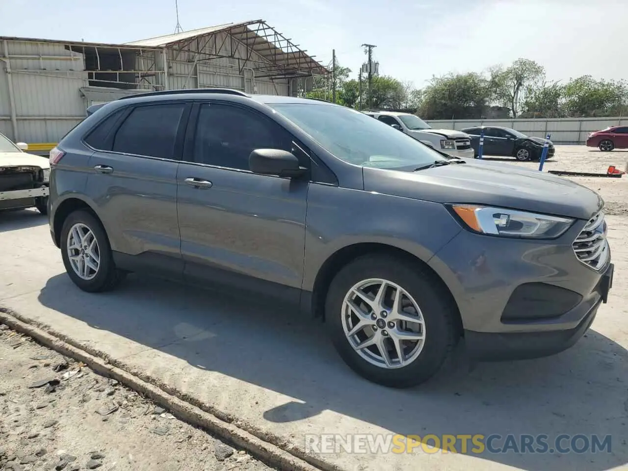 4 fotografías del automóvil dañado 2FMPK3G9XMBA25180 FORD EDGE 2021