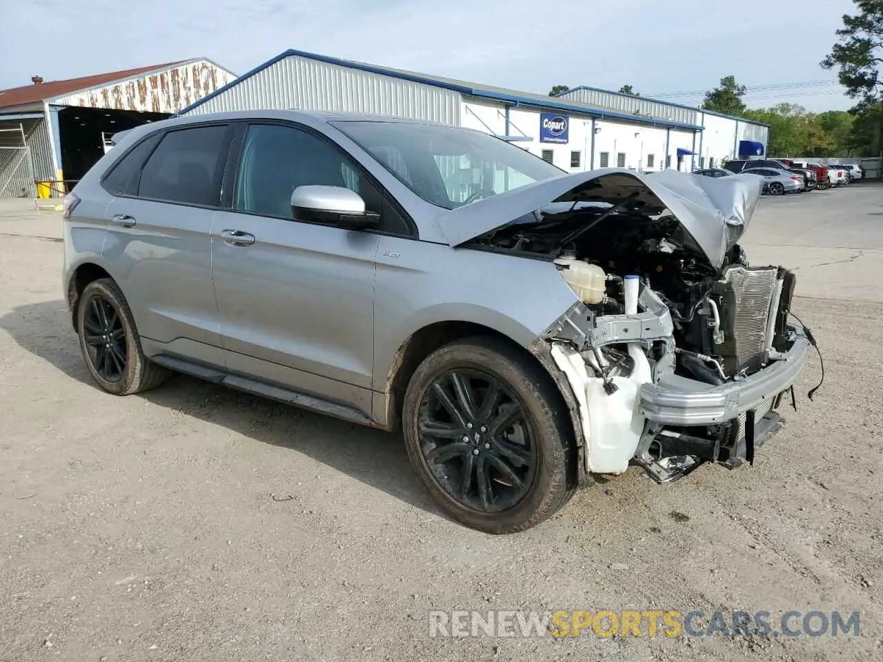 4 fotografías del automóvil dañado 2FMPK3J90MBA37671 FORD EDGE 2021