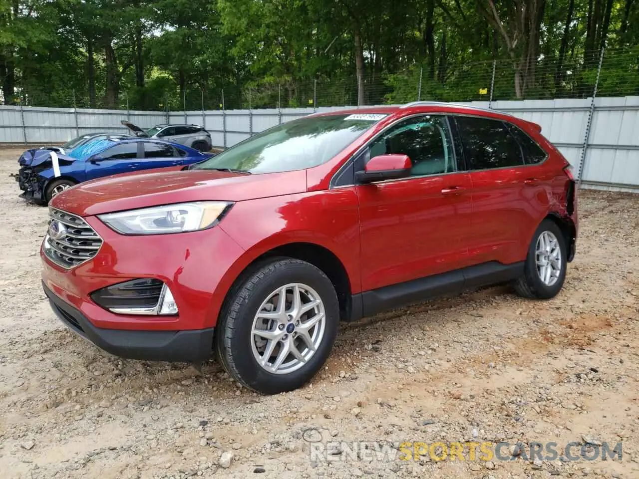 1 fotografías del automóvil dañado 2FMPK3J90MBA64689 FORD EDGE 2021
