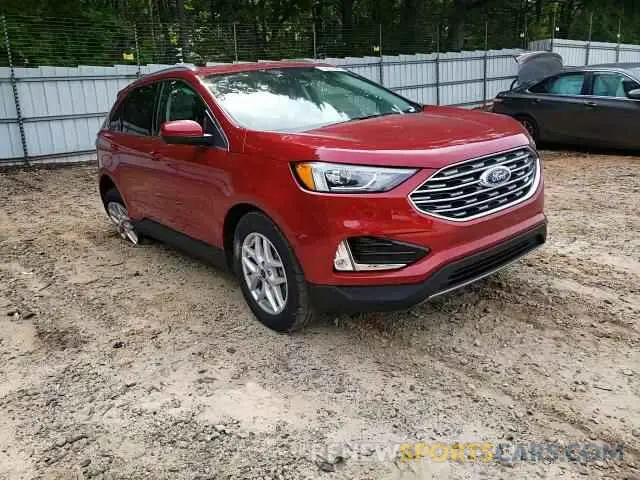 14 fotografías del automóvil dañado 2FMPK3J90MBA64689 FORD EDGE 2021
