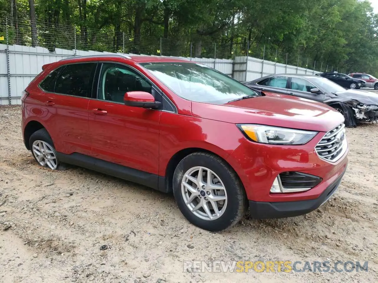 4 fotografías del automóvil dañado 2FMPK3J90MBA64689 FORD EDGE 2021