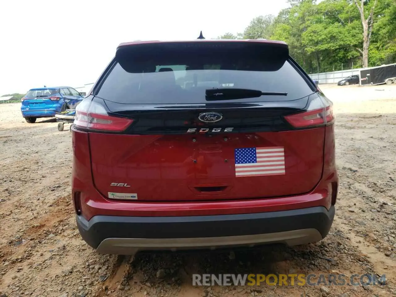 6 fotografías del automóvil dañado 2FMPK3J90MBA64689 FORD EDGE 2021