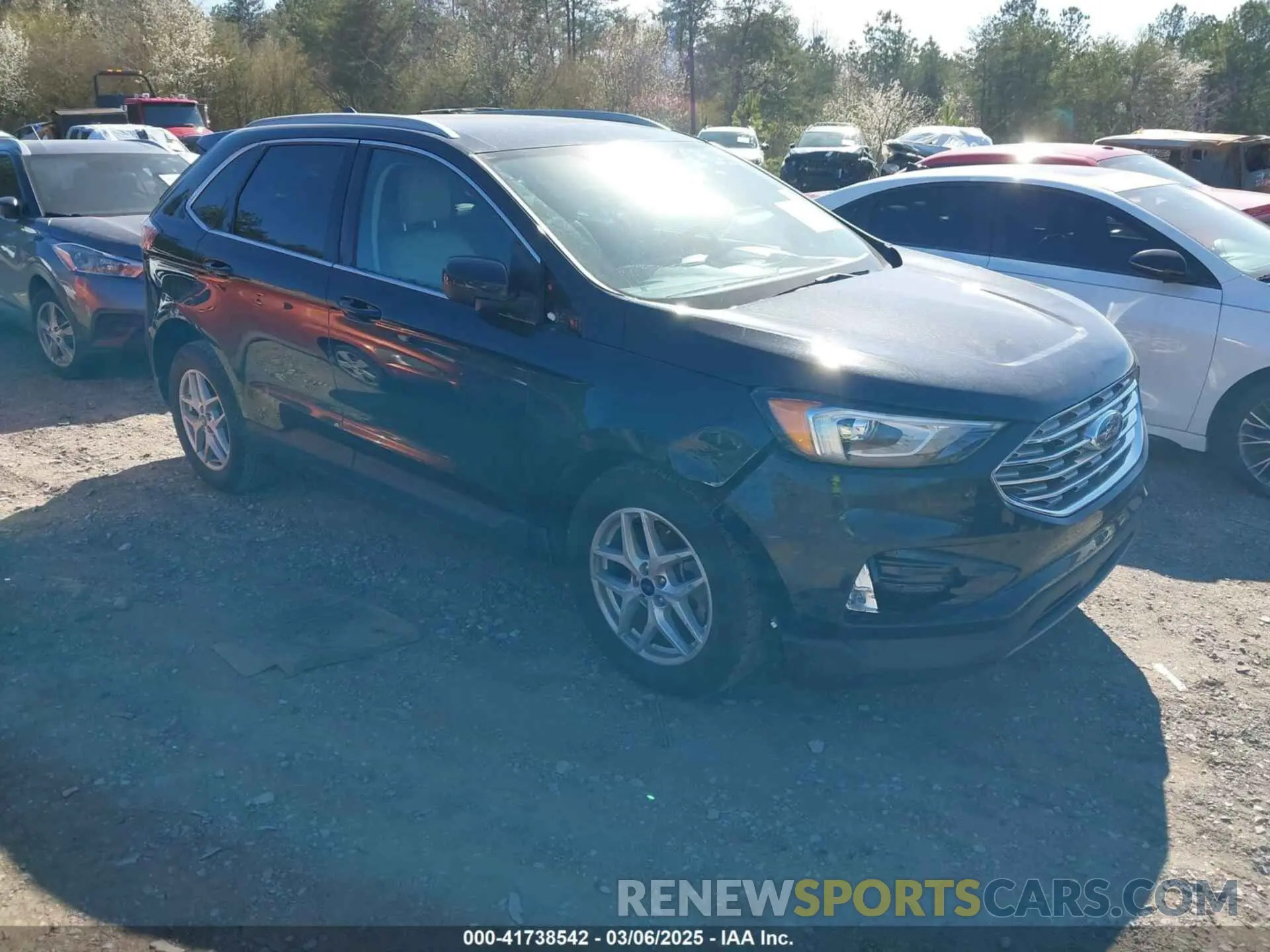 1 fotografías del automóvil dañado 2FMPK3J94MBA06052 FORD EDGE 2021