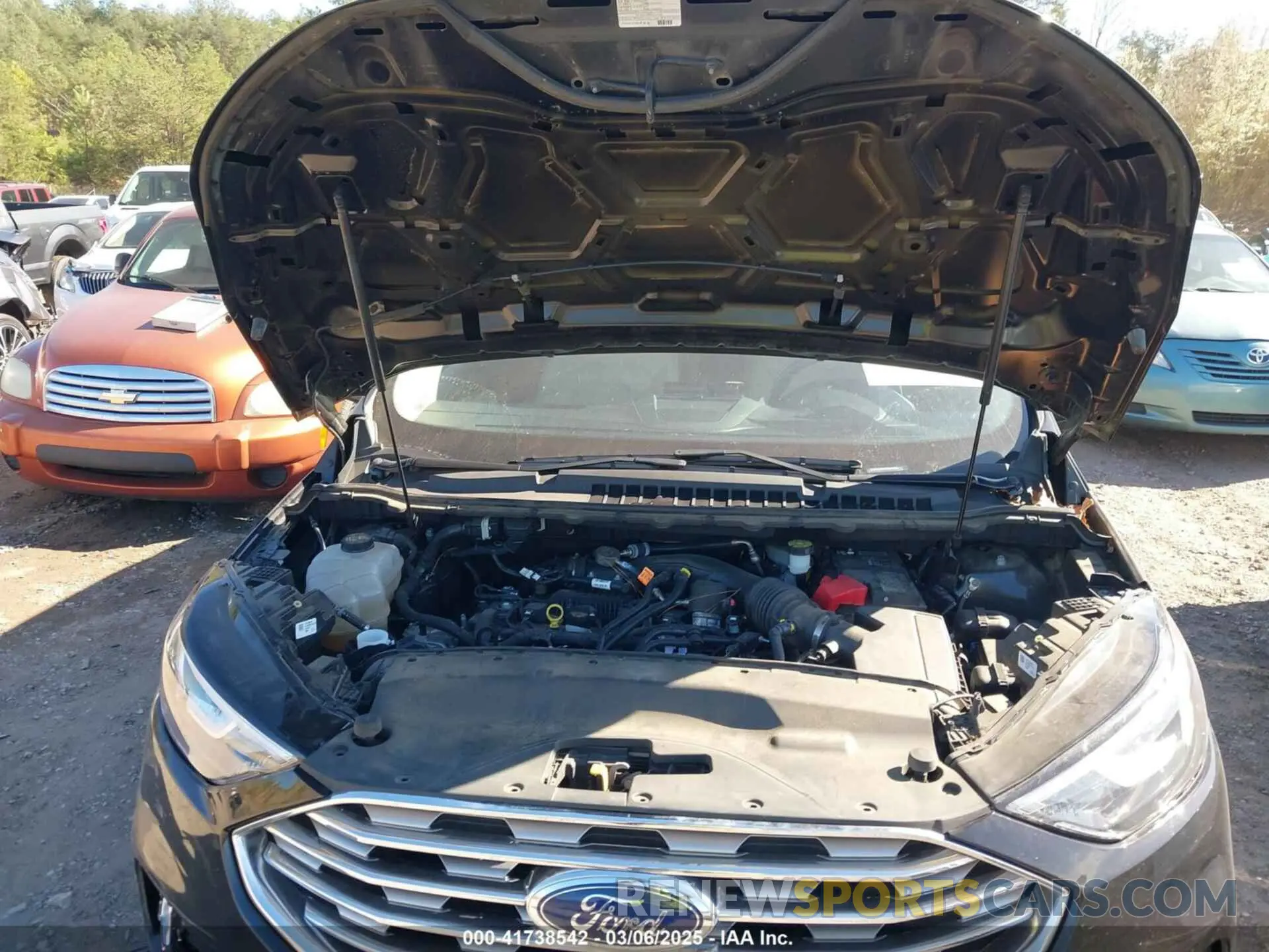 10 fotografías del automóvil dañado 2FMPK3J94MBA06052 FORD EDGE 2021
