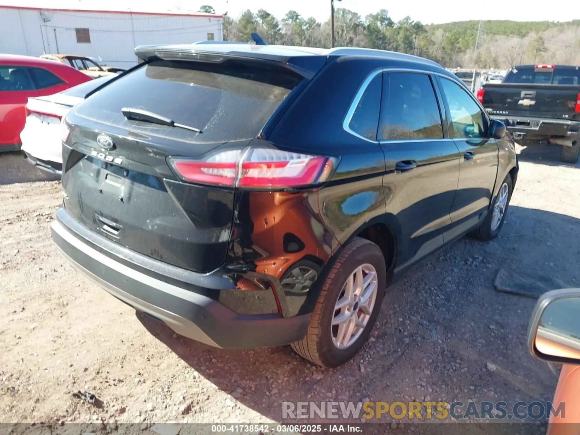 4 fotografías del automóvil dañado 2FMPK3J94MBA06052 FORD EDGE 2021