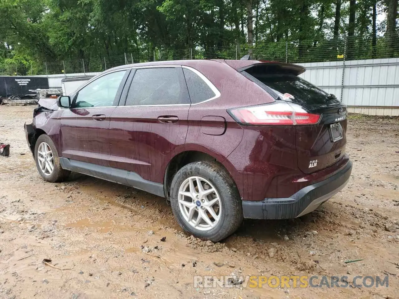 2 fotografías del automóvil dañado 2FMPK3J94MBA21327 FORD EDGE 2021